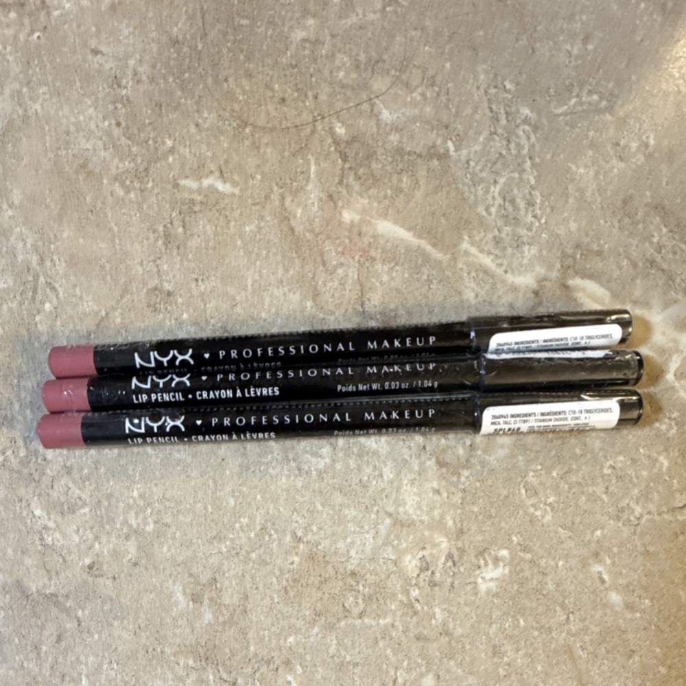 NYX Lip Liner Pencil Rose SPL840 0.03 oz (1.04g) 24M PAO Professional Makeup